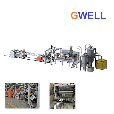 Buy PETG Decorative Sheet Production Machine APET Sheet Extrusion Line 600KG H online manufacture