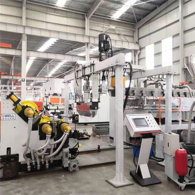 Buy Furniture Board Laminating Making Machine PETG Decorative Sheet Extrusion Line online manufacture