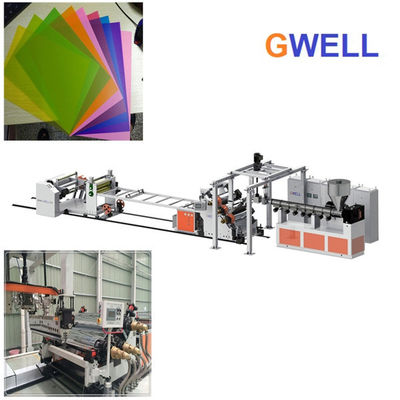 Buy PP Blister Sheet Making Machine Polypropylene Polystyrene Sheet Thermoforming Extrusion line online manufacture