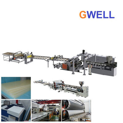 Buy Transparent PETG Board Making Machine / Extrusion Line For Cabinet online manufacture