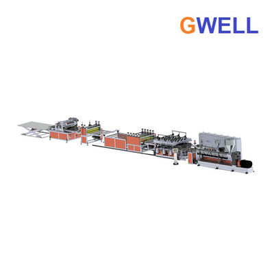 Buy PP Polyethylene Hollow Plate Production Machine PP Plastic Building Construction Template Extrusion Line online manufacture