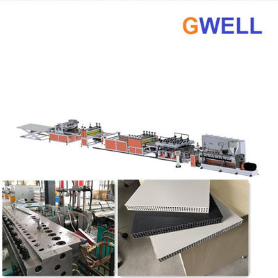 Buy PP Hollow Building Sheet Extrusion Line Plastic Building Board Making Machine online manufacture