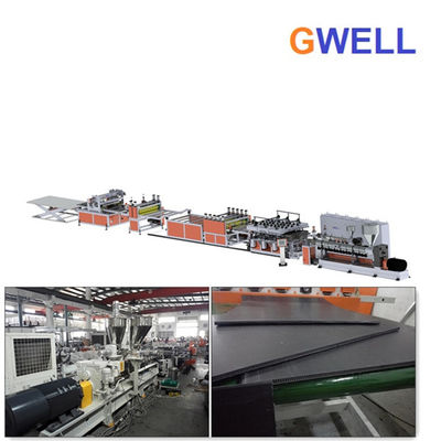 Buy PE Hollow Profile Sheet Machine PP Hollow Build Board Production Line online manufacture