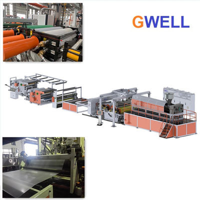 Buy TPU Film Production Machine Double Layer Thermoplastic Polyurethane Cast Film Extrusion Line online manufacture
