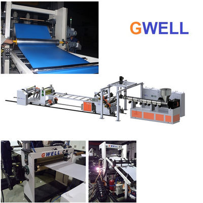 Buy PC Opaque Plate Making Machine PC Heat Resistance Sheet Extrusion Line Single Screw Extruder online manufacture
