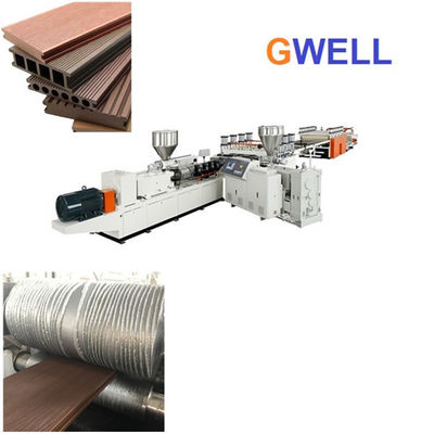 Buy WPC Wood Plastic Flooring Production Machine Wpc Floor Extrusion Line online manufacture