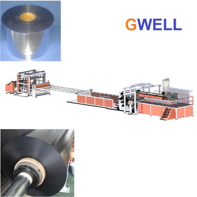 Buy Transparent Hard Plastic Pvc Sheet Extrusion Line 350KG H online manufacture