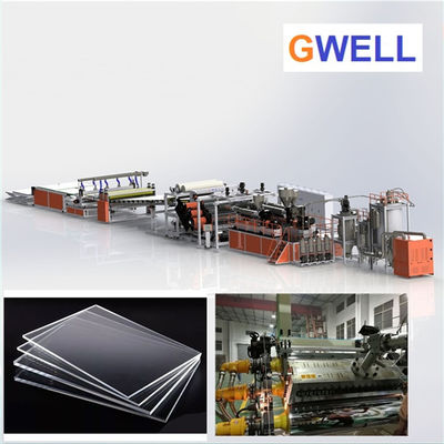Buy PC Transparent Sheet Production Line PC Sheet Making Machine Quality After-sales Service online manufacture