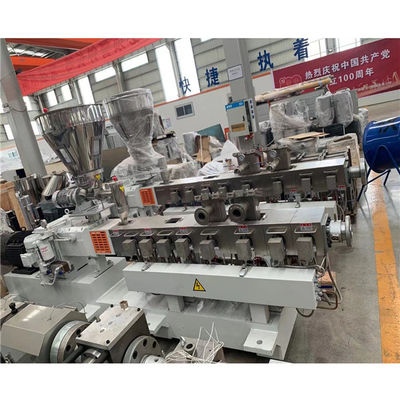 Buy 75mm Lab Scale Parallel Counter Rotating Twin Screw Extruder Auxiliary Facilities online manufacture