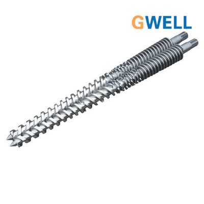 Buy Conical Double Screw For Extruder Plasticized  HV 1000 Auxiliary Facilities online manufacture