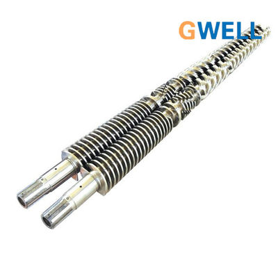 Buy Plasticized Counter Rotating Parallel Twin Screw For Extruder HV 900 Auxiliary Facilities online manufacture