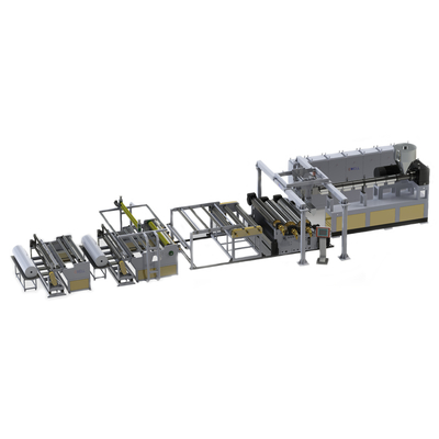 Buy Embossed EVA Film Extrusion Line For Solar Module White Semi Transparent online manufacture