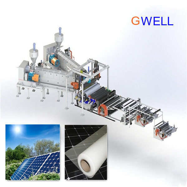 EVA / POE Solar Photovoltaic Packaging Film Production Line 0.3 - 1mm ...