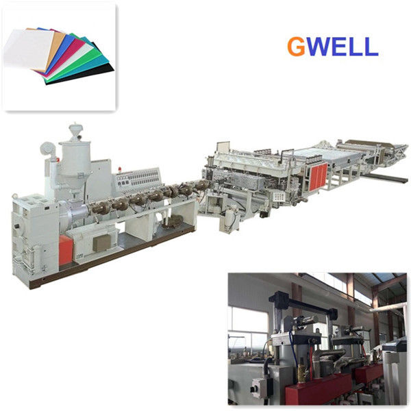 PC Hollow Board Making Machine Hollow Section Polycarbonate Sheet Extruders Machine