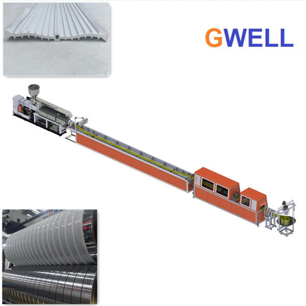 Plastic Water Stop Pvc Sheet Extrusion Line Pvc Twin Screw Extruder