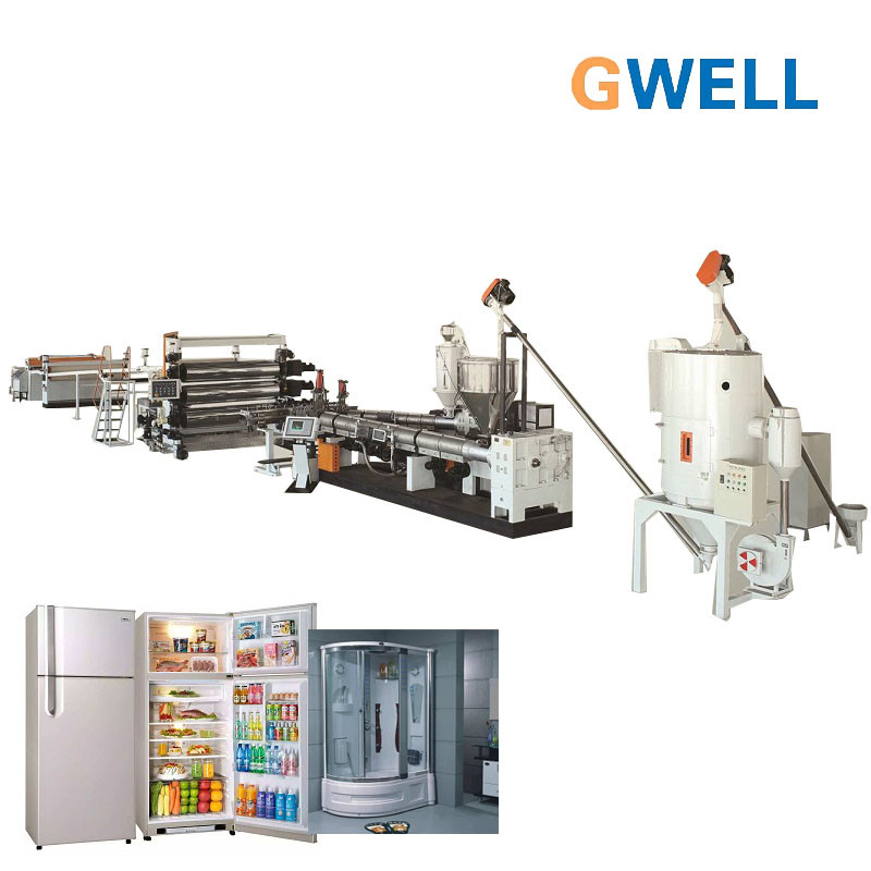 PETG Sheet Extrusion Machine Line Door Panel Making Machine