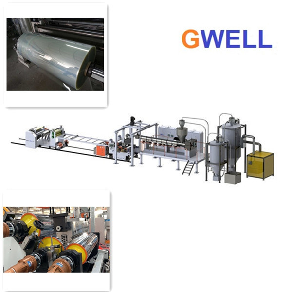 Recycle PET Sheet Production Line PET Thermoforming Sheet Extrusion Machine Double Screw
